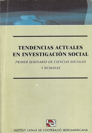 Imagen de portada del libro Tendencias actuales en investigación social