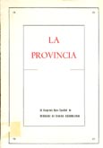 Imagen de portada del libro La provincia