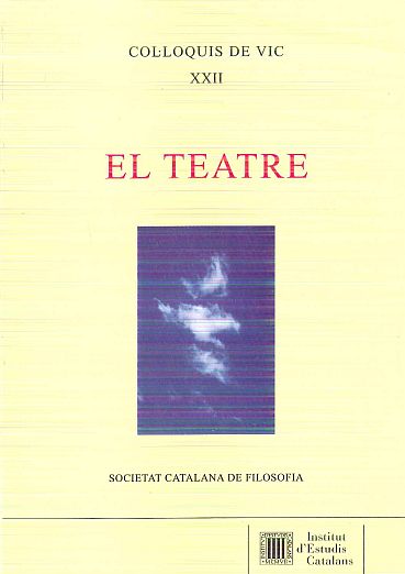 Imagen de portada del libro El teatre