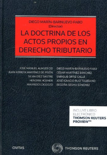 Imagen de portada del libro La doctrina de los actos propios en Derecho tributario