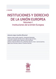 Imagen de portada del libro Instituciones y derecho de la Unión Europea