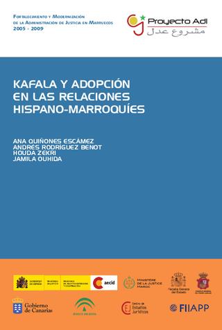 Imagen de portada del libro Kafala y adopción en las relaciones hispano-marroquíes