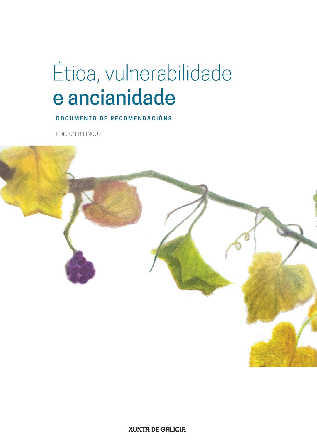 Imagen de portada del libro Ética, vulnerabilidade e ancianidade