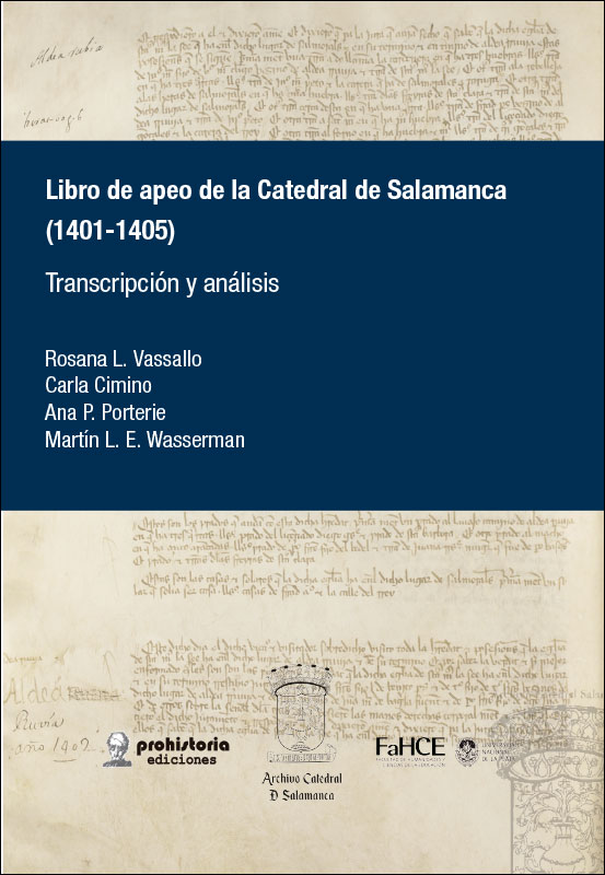 Imagen de portada del libro Libro de apeo de la catedral de Salamanca 1401-1405