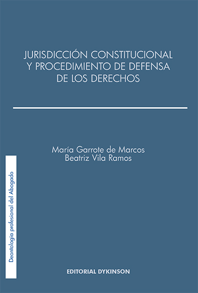 Imagen de portada del libro Jurisdicción constitucional y procedimiento de defensa de los derechos