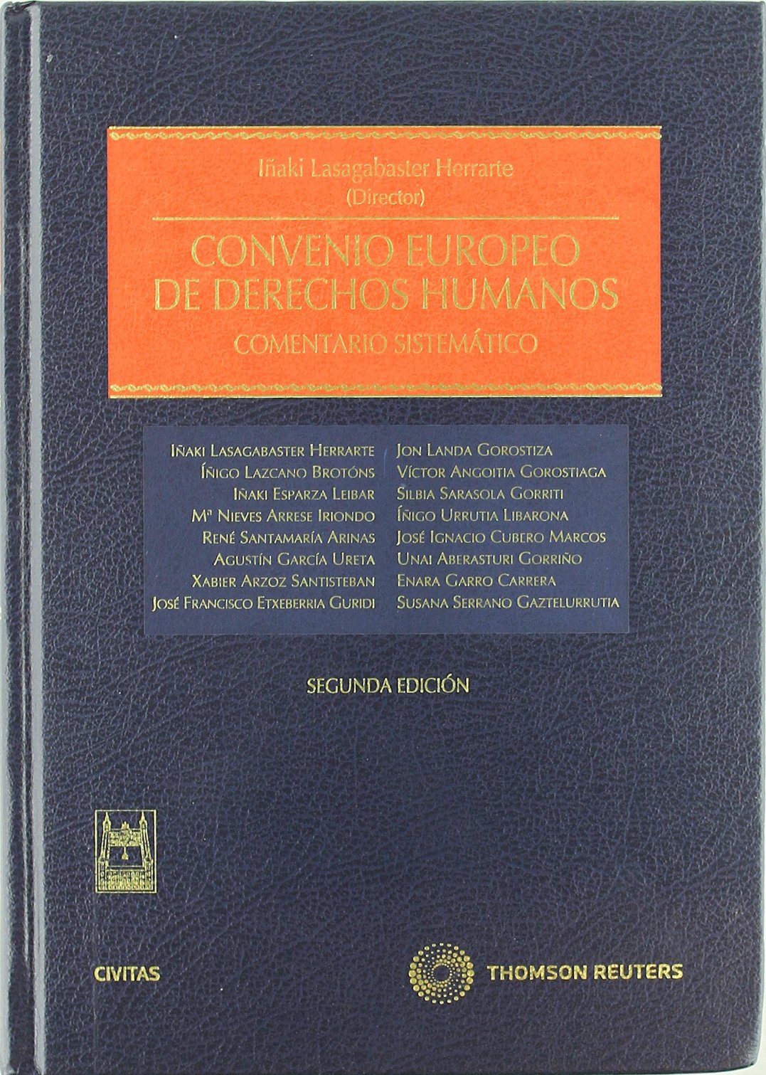 Imagen de portada del libro Convenio europeo de derechos humanos