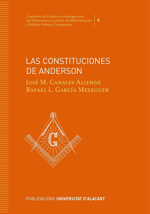 Imagen de portada del libro Las Constituciones de Anderson