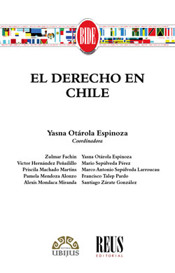 Imagen de portada del libro El Derecho en Chile.
