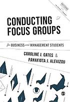 Imagen de portada del libro Conducting focus groups