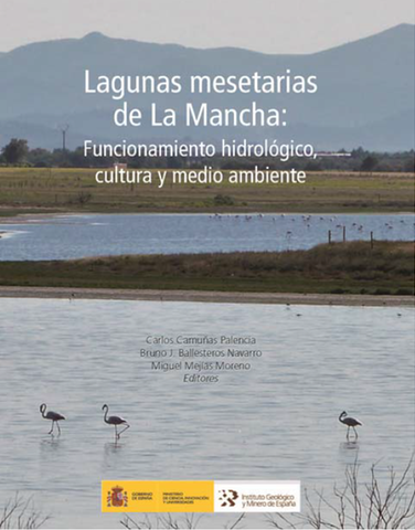 Imagen de portada del libro Lagunas mesetarias de La Mancha