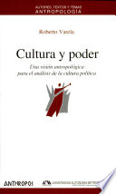 Imagen de portada del libro Cultura y poder