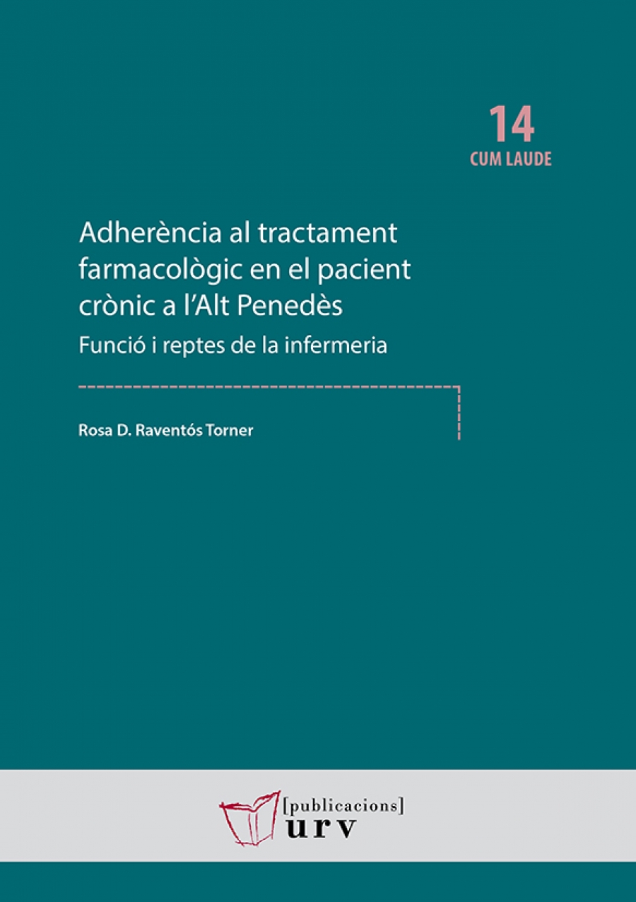 Imagen de portada del libro Adherència al tractament farmacològic en el pacient crònic a l’Alt Penedès