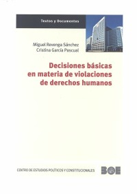 Imagen de portada del libro Decisiones básicas en materia de violaciones de derechos humanos