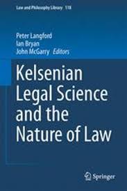 Imagen de portada del libro Kelsenian Legal Science and the Nature of Law