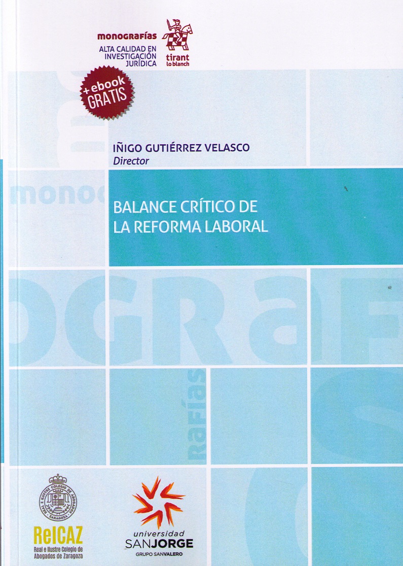 Imagen de portada del libro Balance crítico de la reforma laboral