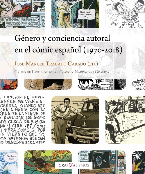 Imagen de portada del libro Género y conciencia autoral en el cómic español