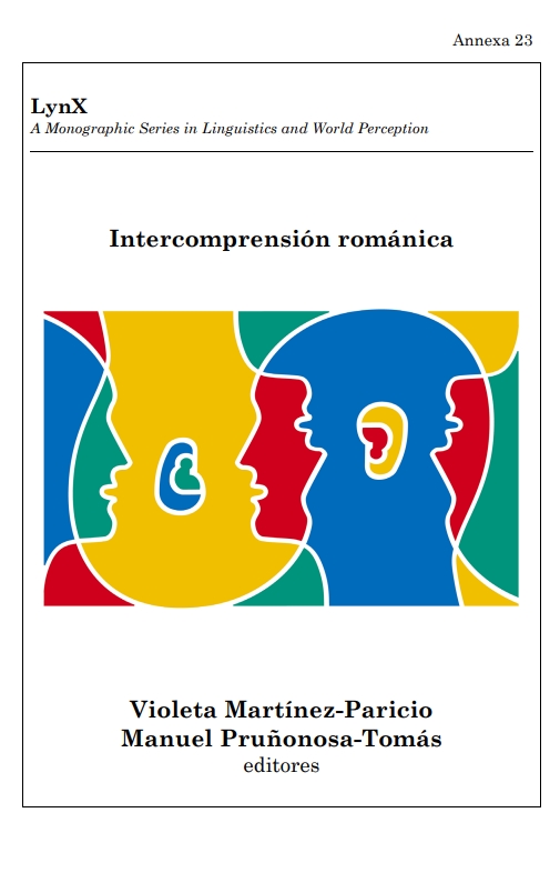 Imagen de portada del libro Intercomprensión románica