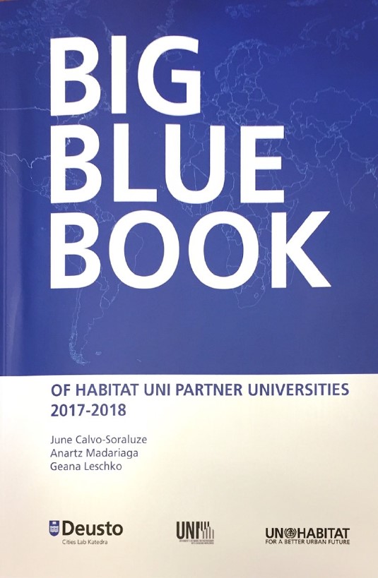 Imagen de portada del libro Big blue book of Habitat Uni partner universities