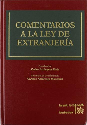 Imagen de portada del libro Comentarios a la Ley de Extranjería