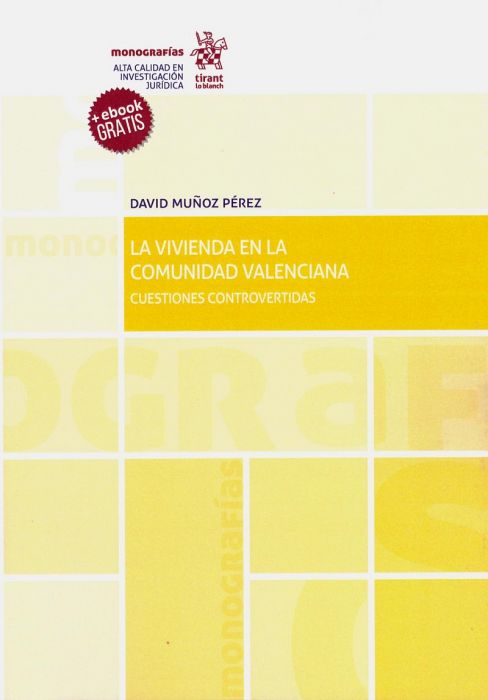 Imagen de portada del libro La vivienda en la Comunidad Valenciana