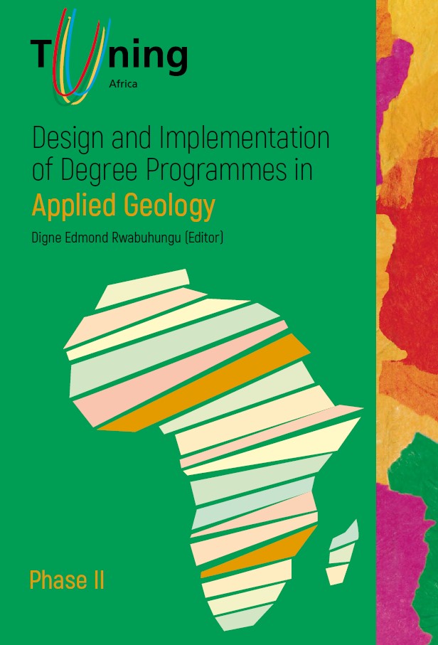 Imagen de portada del libro Design and implementation of degree programmes in Applied Geology