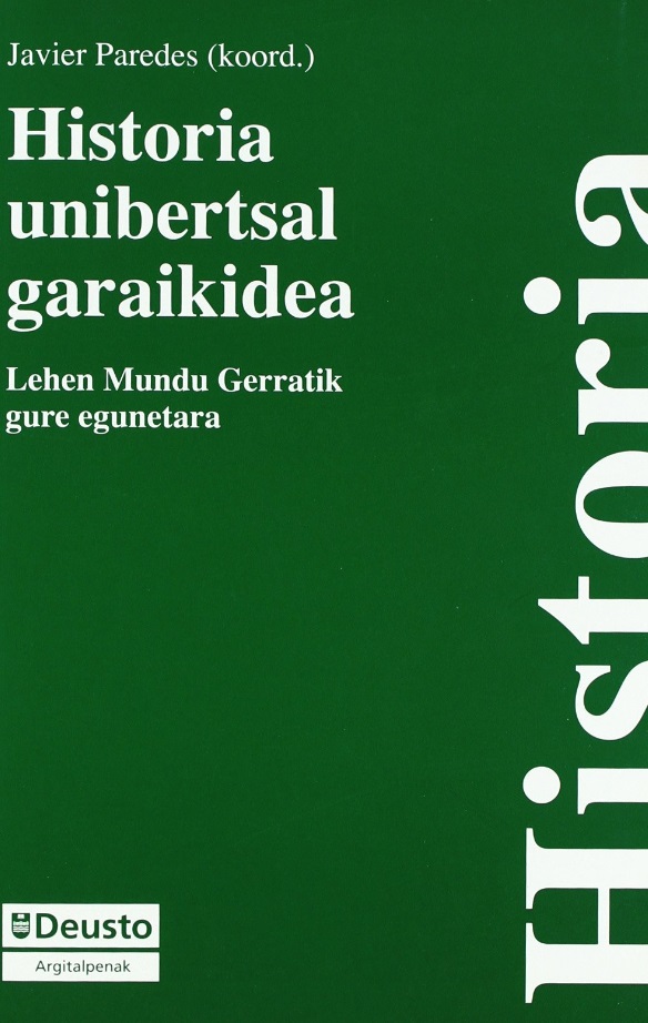 Imagen de portada del libro Historia unibertsal garaikidea