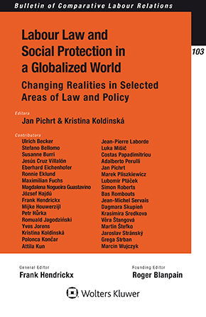 Imagen de portada del libro Labour law and social protection in a globalized world