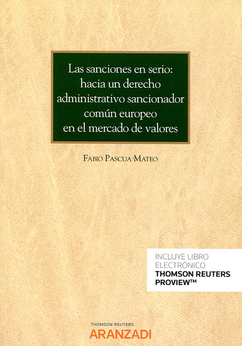 Imagen de portada del libro Las sanciones en serio