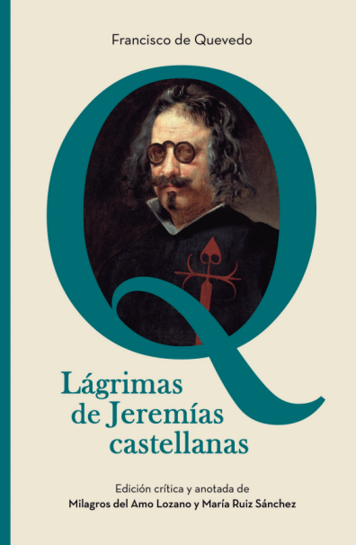 Imagen de portada del libro Lágrimas de Jeremías castellanas, ordenando y declarando la letra hebrea, con paráfrasis y comentarios