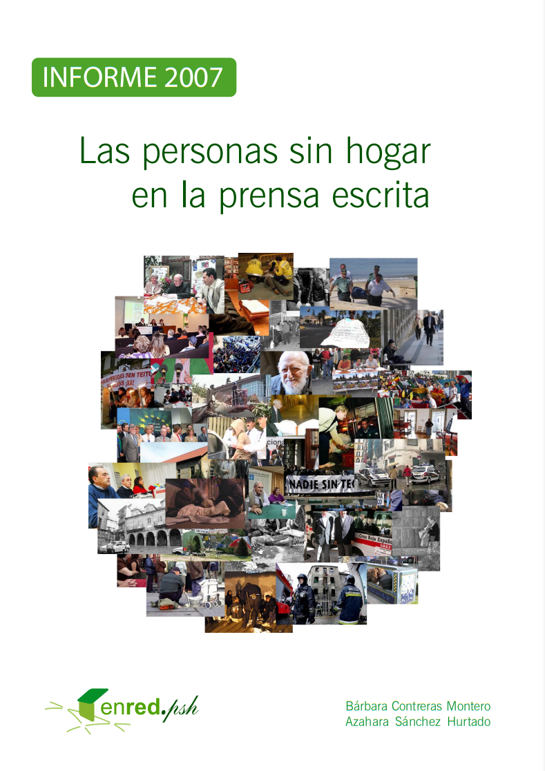 Imagen de portada del libro Las personas sin hogar en la prensa escrita