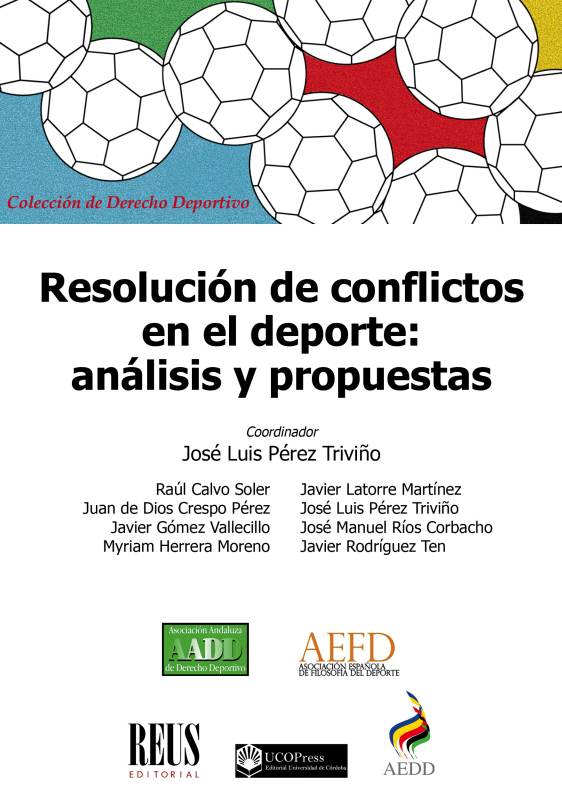 Imagen de portada del libro Resolución de conflictos en el deporte