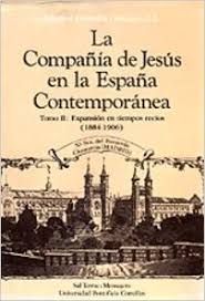 Imagen de portada del libro La Compañía de Jesús en la España Contemporánea