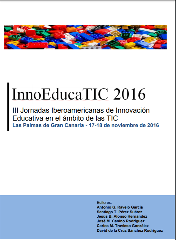 Imagen de portada del libro III Jornadas Iberoamericanas de Innovación Educativa en el ámbito de las TIC