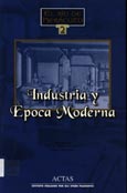 Imagen de portada del libro Industria y época moderna