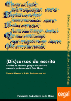 Imagen de portada del libro (Dis)cursos da escrita