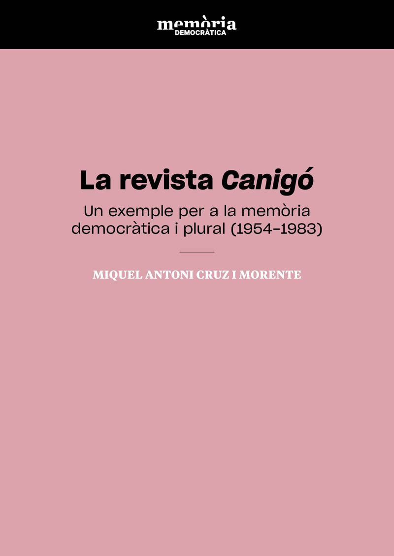 Imagen de portada del libro La revista "Canigó"