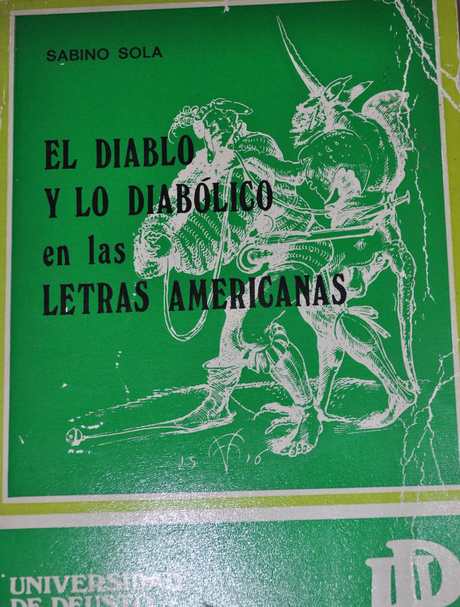 Imagen de portada del libro El diablo y lo diabólico en las letras americanas