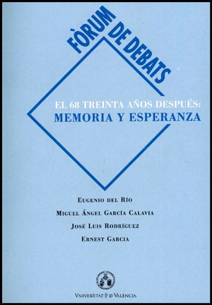 Imagen de portada del libro El 68, treinta años después