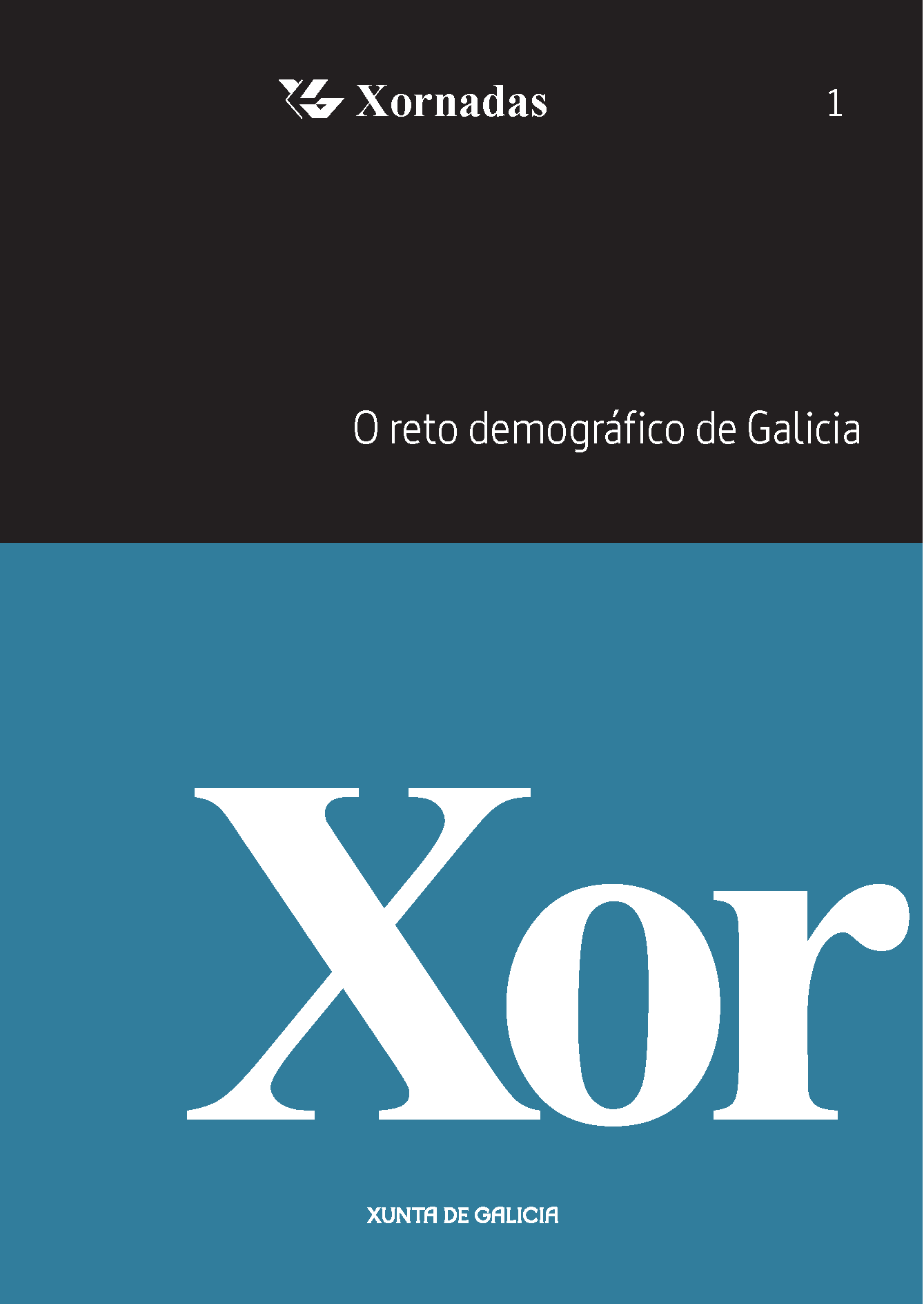 Imagen de portada del libro O reto demográfico de Galicia