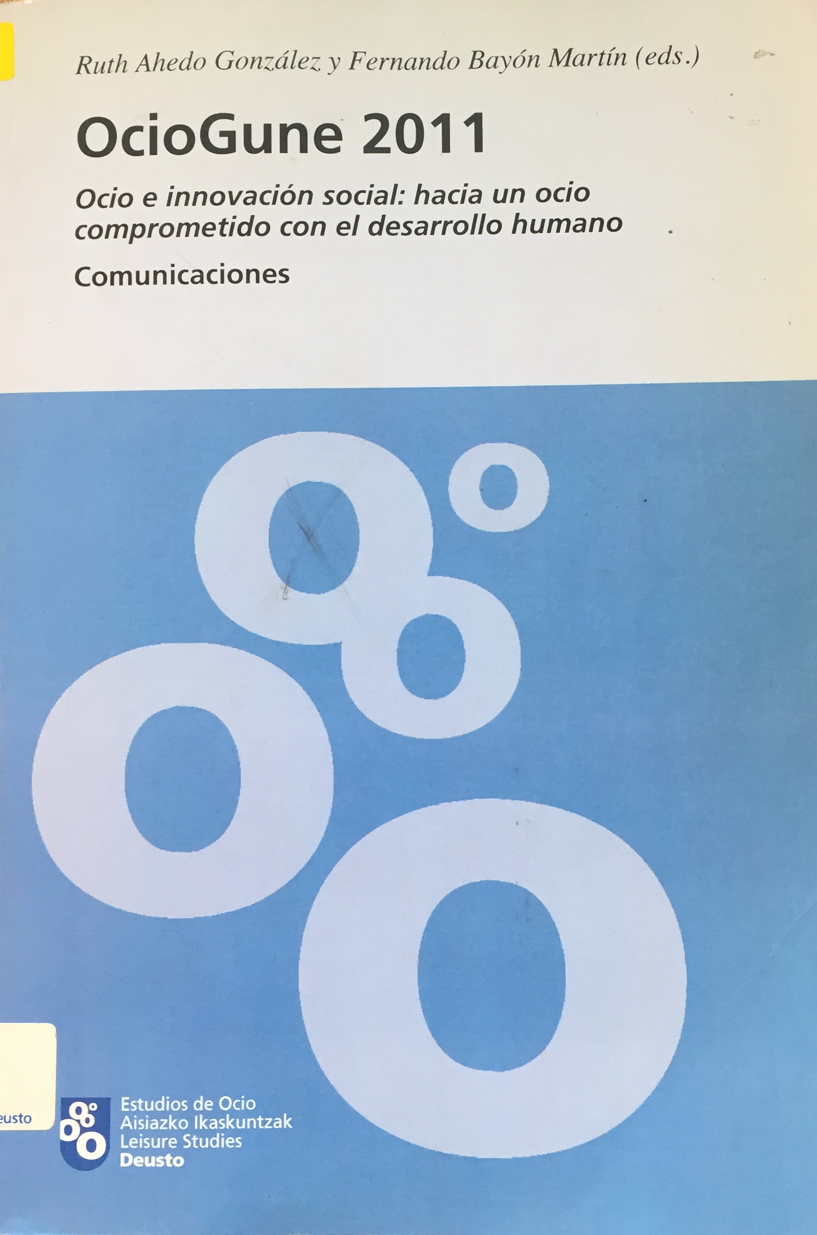 Imagen de portada del libro OcioGune 2011