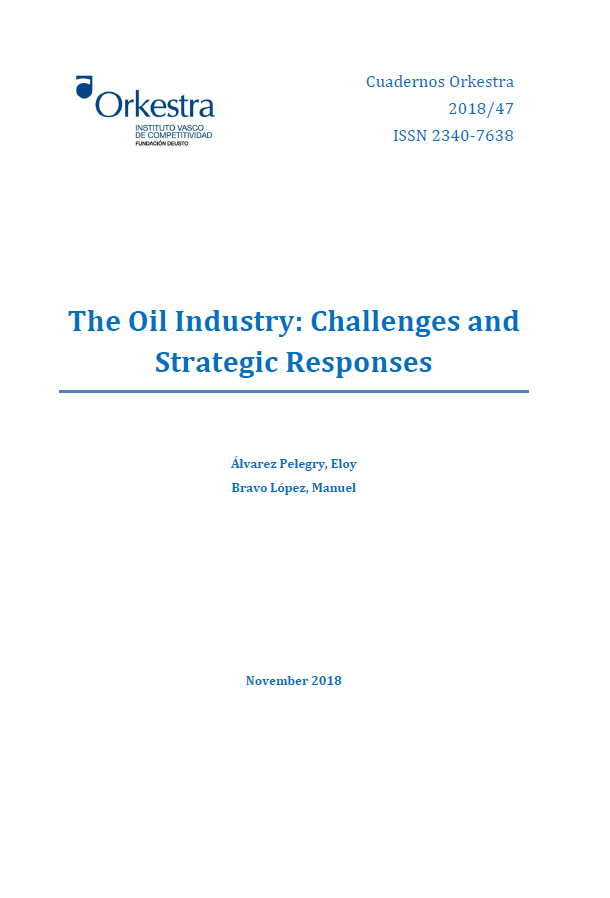 Imagen de portada del libro The oil industry