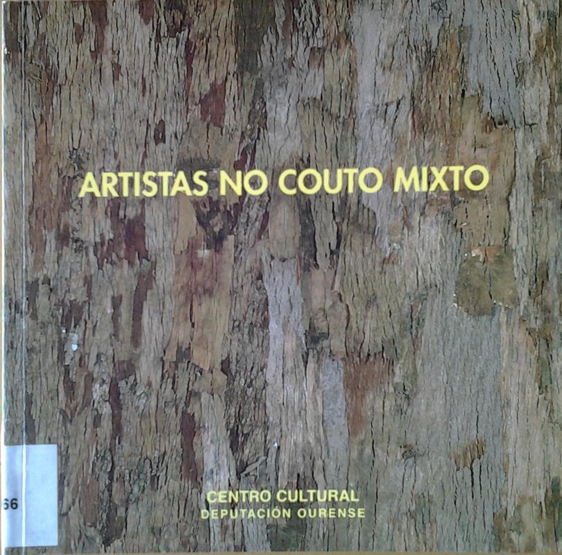 Imagen de portada del libro Artistas no Couto Mixto