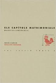 Imagen de portada del libro Els capítols matrimonials