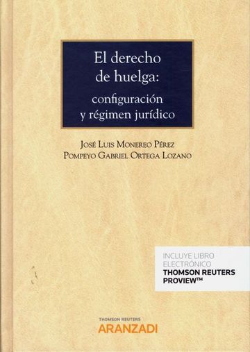 Imagen de portada del libro El derecho de huelga: configuración y régimen jurídico