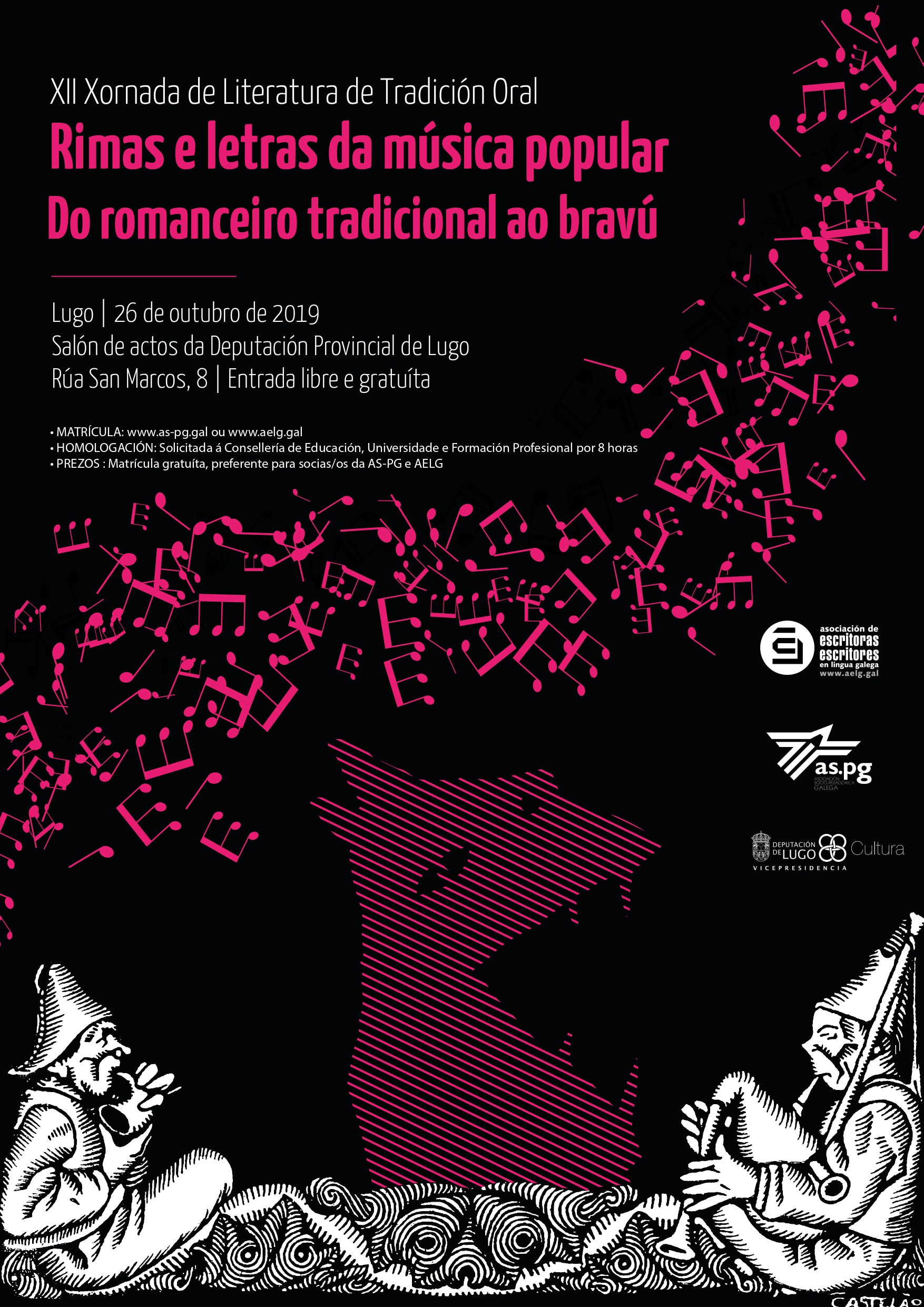 Imagen de portada del libro Rimas e letras da música popular