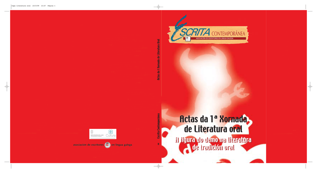 Imagen de portada del libro A figura do demo na literatura de tradición oral