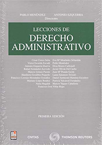 Imagen de portada del libro Lecciones de derecho administrativo