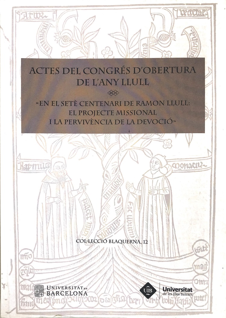 Imagen de portada del libro En el setè centenari de Ramon Llull