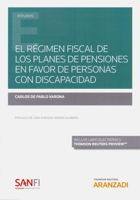 Imagen de portada del libro El régimen fiscal de los planes de pensiones en favor de personas con discapacidad