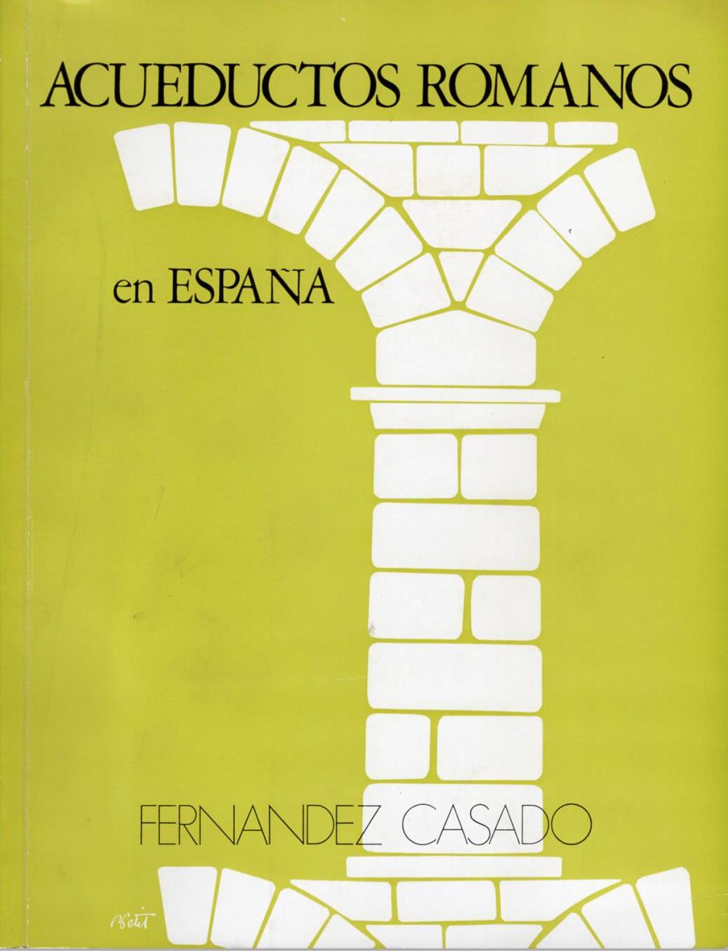 Imagen de portada del libro Acueductos romanos en España